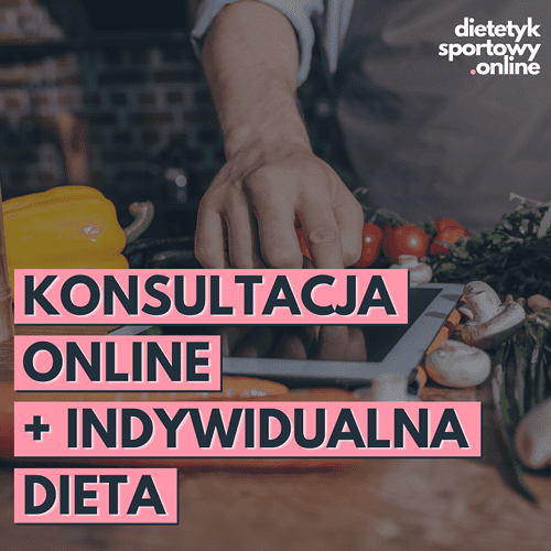 Konsultacja online+indywidualna dieta